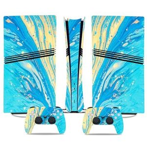 Voor PS5 PRO Skin Digital Edition Console En Controller Vinyl Cover Skins Wraps Krasbestendig, Compatibel Met Voor PS5 Digital Edition Pro 99044 Geen Schuimvorming Bubbelvrij