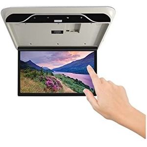 Draagbare dvd-speler voor videospelers op hoofdsteunen in auto's Touchscreen Auto Monitor 1080P Video Player HD MP5 Multimedia TV Voertuig Plafond Dak Mount Display Met Link FM HDMI met HD-roterend sc