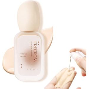 30g onberispelijke, langdurige vloeibare foundation, waterdichte foundation met volledige dekking, foundation for oliecontrole die langdurige vochtinbrengende crème biedt, 30g)/8684)/109(Warm ivory (O
