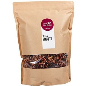 FRUTEG Loser Fruit Tea Bella Frutta 1000 g | Fruit Thee losse | Herbe, zuur-fris en tegelijkertijd zoete samenstelling van de theemix | Fruit thee losse 1 kg