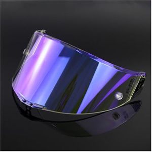 Motorhelm vizier lens, Helmvizier, geschikt for RACE2-helmlenzen GP Corsa-lenzen Dubbele spikes kunnen dag en nacht worden gebruikt Staart (D)(E)