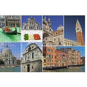 Puzzel 1000 stukjes reizen naar Venetië, Italië. Romantische Venetië Stock Foto's, licentiekosten Klassieke Puzzels Tieners 1000 Stuks Puzzel Grote Puzzels Meisjes Onmogelijke Puzzel