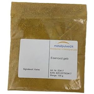 IJzeroxide gewicht 250 g, kleur geel
