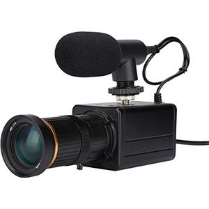 DIERI 4K HD Camera mputer Camera B Webcam 10X Optische Zoom Handmatige Foc naar Blootstelling mpensation maptible met Venster XP/7/10 Linux Android Plug & Play met Microfoon voor Video nference Online