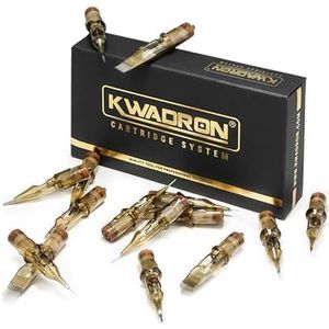 Vierkant Tattoo Cartridge Systeem Ronde Liner Long Taper 0,30 mm 1RL 3RL 5RL 7RL 9 RL 11RL 13RL 15RL 18RL (20 stuks) (30/1RL)