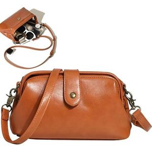 Langrents Retro Handmade Bag,Langrents Retro Handbag,Langrents Retro Handmade Bag,Langrents Waterproof Shoulder Bag for Women (One Size,Brown)