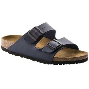 Birkenstock Unisex volwassen Arizona Birko-Flor sandalen, blauw, 7 UK (40 EU), Blauw, 40 EU