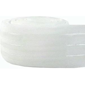 2/5 Meter Elastische Band voor BH Antislip Ondergoed Rubber Tape Tailleband Riem Stretch Lint DIY Naai Accessoires-EB208-Wit-30mm-10-50mm-5 Meter