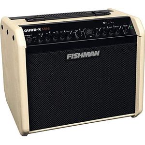 Fishman Loudbox Mini Bluetooth Crème Akoestische Gitaar Versterker met Cover