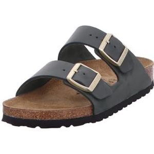 ARIZONA (PELLE) - Sandalo da donna in pelle BIRKENSTOCK con doppia fascia 38/THYME-N