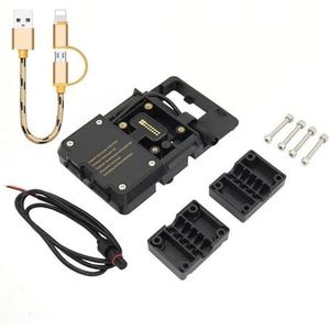 Navigatie Beugel 12MM Voor BMW Voor F700GS Voor F800GS Voor R1200GS Voor ADV Handheld Gps Navigator Motorfiets Telefoon Navigatie Houder GPS-beugel