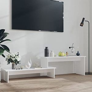 DIGBYS TV Kast Wit 180x30x43 cm Engineered Hout