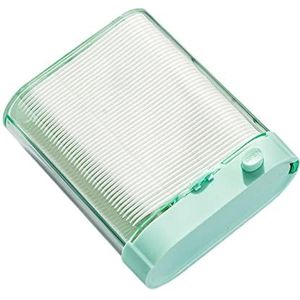Automatische Floss Opbergdoos Draagbare Dispenser voor Mondverzorging Badkamer Groen