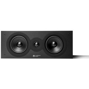 Cambridge Audio SX70 - Enkelvoudige passieve bedrade middenluidspreker voor Home Cinema-systeem - Geoptimaliseerd voor vloeiende en gelijkmatige frequentierespons - Matzwart