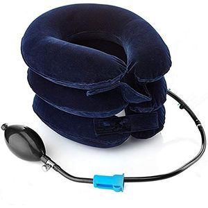 Amazing Mall Cervicale nektractieapparaat FDA Geregistreerd ✮ Opblaasbare en verstelbare nekbrancard kraag voor thuistractie wervelkolom uitlijning