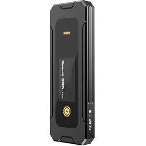 SELVFZ NVME SSD Case Mobiele Harde Schijf Aluminiumlegering Enslocure Doos USB3.1 10Gbps DualProtocol Voor Computer Draagbare Externe SSD Behuizing
