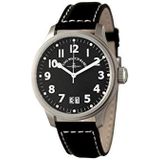 Zeno-Watch - polshorloge - heren - oversized Pilot Big Date Q - 4268-7003BQ-a1