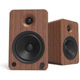 Kanto YU6WALNUT-FG - 2-weg luidspreker, 100 W, draadloos, 50-20000 Hz, Bluetooth, bruin