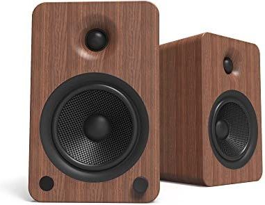Kanto YU6WALNUT-FG - 2-weg luidspreker, 100 W, draadloos, 50-20000 Hz, Bluetooth, bruin