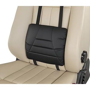 Big Hippo Orthopedisch lendenkussen -Auto Lumbale Ondersteuning Kussen Ontworpen voor Lagere Rugpijn Verlichting - Ideaal Lumbale Rugkussen voor Bureaustoel, Autostoel