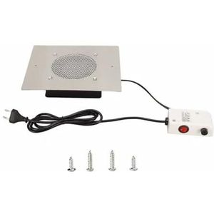 Nagelstofzuiger, elektrische nagelstofzuiger, Nagelstofafscheider Machine Krachtige herbruikbare filter Lichtgewicht stofzuigerafzuiger voor acrylnagelpolijsten, salon en thuis(White)