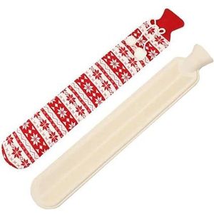 Warmwaterkruik 2L warmwaterkruik draagbare warme buik schatriem beschermhoes handwarmers lange warmwaterkruik zak (2)