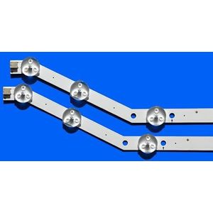1/5/10/15 kit LED-achtergrondverlichtingsstrip for ue40h5303ak UE40H5373AS UE40H5373SS UE40H5303AW UE40H5304AK D3GE-400SMB-R3 D3GE-400SMA-R2(30 pcs For 10 TV)