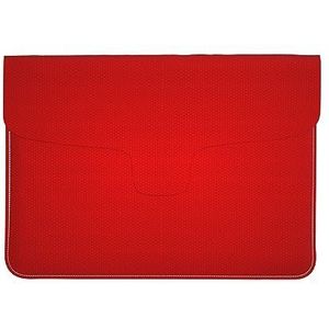 rode gestreepte laptophoes, schattige laptophoezen 13 inch, gezwollen laptopbeschermhoes voor Apple Mac Pro/13 inch MacBook Air 2022-2018, waterdicht