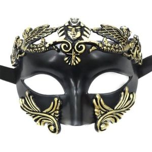 Sanfly Oude Griekse Romeinse Maskerade Masker Mannen Venetiaanse Masker Bruiloft Ball Masker Mardi Gras Masker Bruiloft Ball Masker Burlesque Ball Party