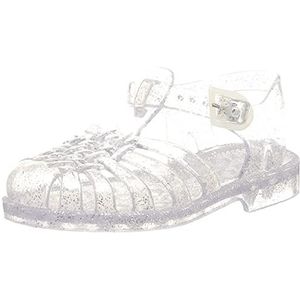 Méduse badsandalen transparant zilver, metallic zilver, 38 EU