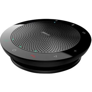 Jabra Speak 510+ Speakerphone - Unified Communications-gecertificeerde Draagbare Conferentiespeaker met Bluetooth Adapter en USB - Verbind met Laptops, Smartphones en Tablets