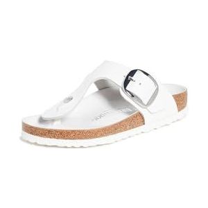 Birkenstock Gizeh Big Buckle White Leather R 38 R EU