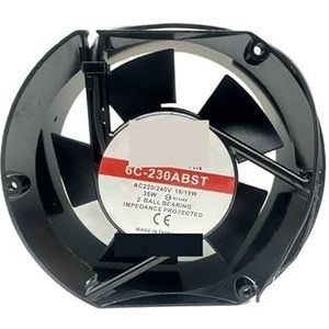 Voor GULF 6C-230ABST AC 220V/240V 18/19W serverkoelventilator