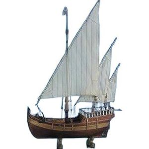 For: Huisdecoratie ZHL Nina 1492 schaal 1:50 L 550mm 21.6 inch houten model scheepsbouwpakket Yuanqing