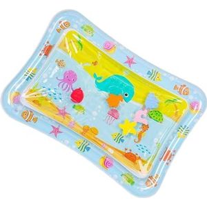 Watersensorische Speelmat Voor Huisdieren - Water Tummy Time Mat - Katten Waterspeelmat, Honden Tummy Time Waterpad | Sensation Pets Stimulation Pat Interactief Speelgoed, Pet Water Sensory