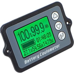 Batterijbelastingstester, DC8-80V 50A Battery Coulometer TK15 Professionele Precision Battery Tester for LiFePO Coulomb Counter gratis verzending 12003192 voor zware vrachtwagenmotorfietsen
