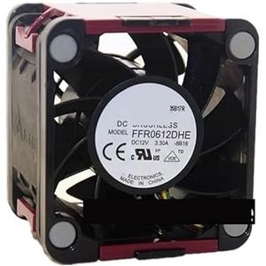 Koelventilator voor DELTA FFR0612DHE 6038 6CM 12V 3.3A 60 * 60 * 38mm 4Pin