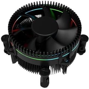 Comfortabele installatie van de CPU-koeler, stille ARGB-ventilator met naar beneden druk, ondersteunt de 12e generatie 1700