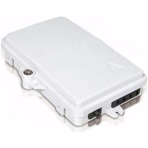 FTTH 4 Core Fiber Optic Beëindigingsdoos 4-poorts optische vezelverdeelkast Optische Box: