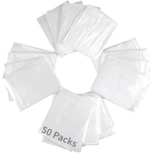 50 Stuks Wegwerpbare PE-zeilen For Lichaamspakkingen - 220x120cm Saunadeken Accessoires Voeringen For Thuisspa's, Schoonheidssalons En Badkuipbescherming