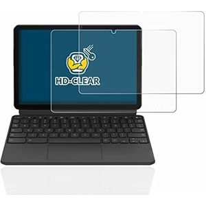 BROTECT 2x Schermbeschermer voor Lenovo IdeaPad Duet Chromebook 10.1"" (Landschapsmodus) Screen Protector Transparant