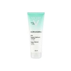 VICHY Normaderm Laboratories 3-in-1 Scrub, reiniger en masker, 125 ml