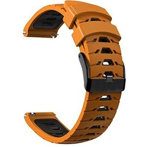 Armbanden voor Garmin Venu 2 Plus 2Plus 2Plus Vivoactive 3 4 armband, siliconen, reservearmband voor Forerunner 245M 645 745 armband (Y, 20 mm voor Vivoactive 3 3t