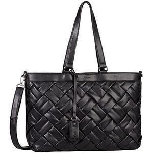 Gabor Bridget Shopper voor dames, zwart, Large, Modern