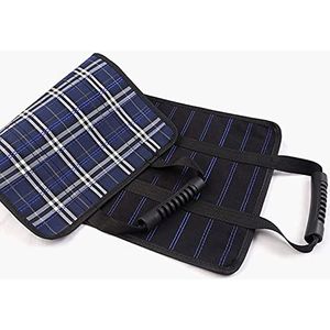 Transferbordriem, herbruikbaar glijlaken voor bedtransfer en thuisverzorging, treklaken met handgrepen voor draaien, tillen en herpositioneren(95 * 28cm)