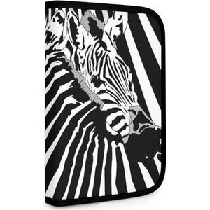 Strepen Zebra's Travel Tool Opbergtas Draagbare Opvouwbare Organizer Case Kleine Pouch voor Gereedschap, Kantoorbenodigdheden, Cosmetica, Stationair