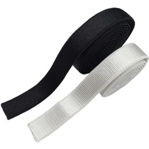 Nylon banden, katoen banden 10 Yards/Lot 10mm/12mm BH Elastische Tape Ondergoed Webbing Webbing Band(White,12mm)