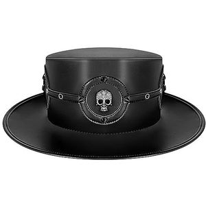 SLEDEZ Unisex Gothic Steampunk Hoeden Halloween Punk Unisex Magic Hat Gentleman Bowler Hat Accessoires