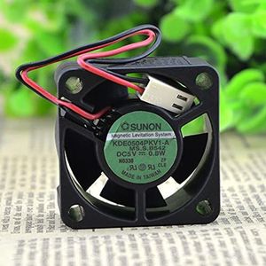 KDE0504PKV1-A 5V 0.8W 4020 4CM temperature control routing switch mute fan