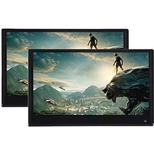 Draagbare dvd-speler voor videospelers op hoofdsteunen in auto's 4 + 64 GB Auto Hoofdsteun Monitor 13.3 Inch Hoofdsteun Display IPS Touch Screen Multifunctionele Tablet Video Player HDMI met HD-rotere